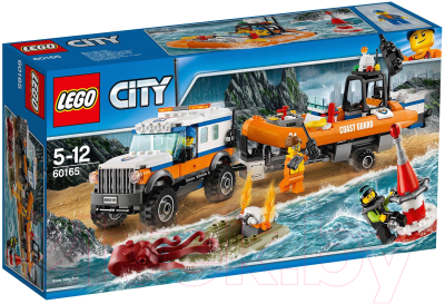 Конструктор Lego City Внедорожник 4x4 команды быстрого реагирования 60165
