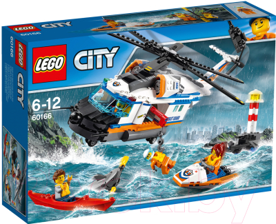 Конструктор Lego City Сверхмощный спасательный вертолёт 60166