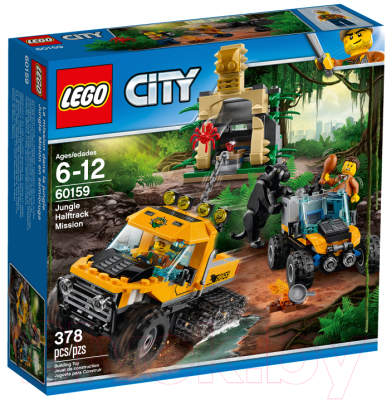 Конструктор Lego City Миссия Исследование джунглей 60159