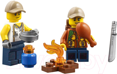 Конструктор Lego City База исследователей джунглей 60161