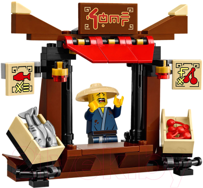 Конструктор Lego Ninjago Ограбление киоска в Ниндзяго Сити 70607