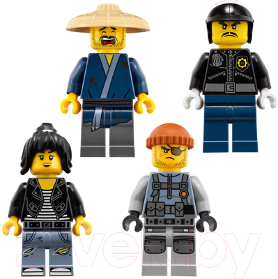 Конструктор Lego Ninjago Ограбление киоска в Ниндзяго Сити 70607