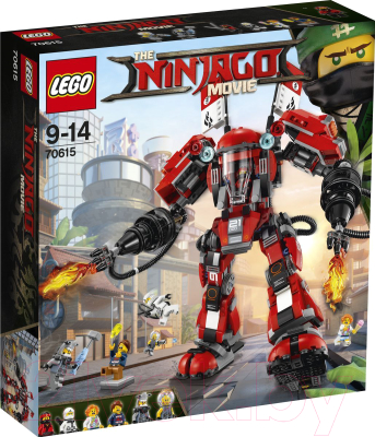 Конструктор Lego Ninjago Огненный робот Кая 70615