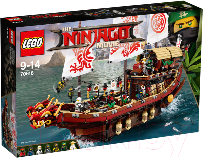 Конструктор Lego Ninjago Летающий корабль Мастера Ву 70618