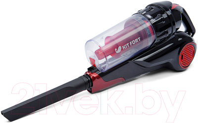 Вертикальный пылесос Kitfort KT-517-1 (красный/черный)