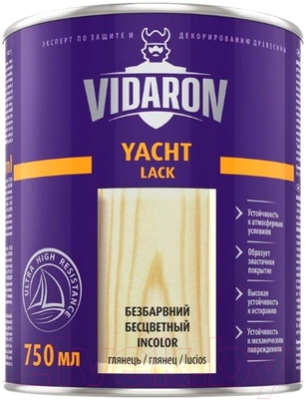 Лак яхтный Vidaron Глянцевый (750мл)