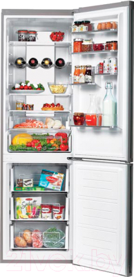 Холодильник с морозильником Candy CKHN 200IXRU (34002287)