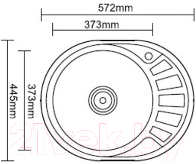 Мойка кухонная Ledeme L65745-L