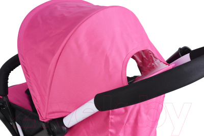 Детская прогулочная коляска Yoya Miniapple DHBS008/RWF (розовый/белый)