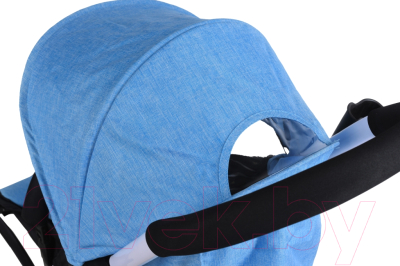 Детская прогулочная коляска Yoya Miniapple DHBS008/BWF (голубой/белый)