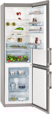Холодильник с морозильником AEG S95392CTX2