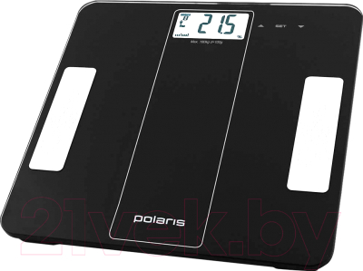 Напольные весы электронные Polaris PWS 1860DGF (черный)