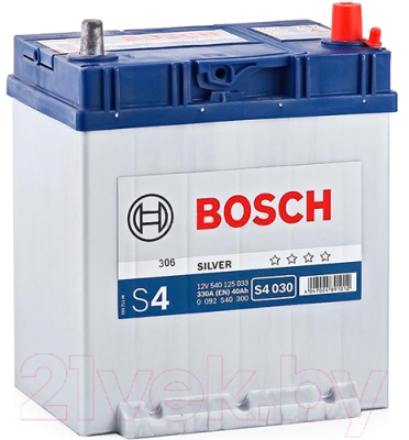 Автомобильный аккумулятор Bosch S4 030 540125033 / 0092S40300 (с бортом)