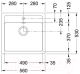 Миниатюра изображения товара Мойка кухонная Franke Sirius SID 610 (114.0443.343)