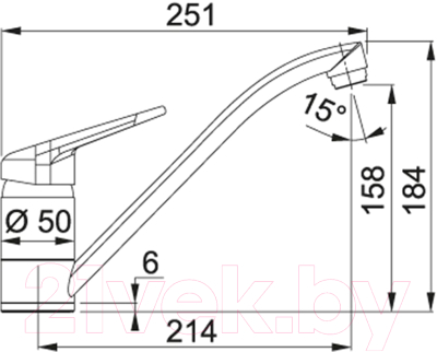 Смеситель Franke Novara Plus 115.0347.142