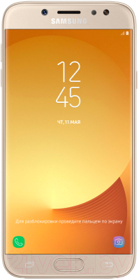 Смартфон Samsung Galaxy J7 (2017) Dual / J730FM/DS (золото)