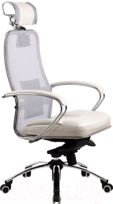 Кресло офисное Metta Samurai SL2 (белый лебедь)