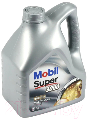 Моторное масло Mobil Super 3000 X1 5W40 / 152566 (4л)