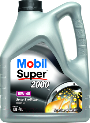 Моторное масло Mobil Super 2000 Х1 10W40 / 152568 (4л)