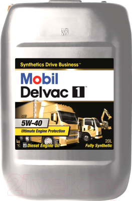

Моторное масло Mobil, Delvac 1 5W40 / 152709