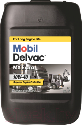 Моторное масло Mobil Delvac MX Extra 10W40 / 152673 (20л)