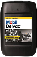 Моторное масло Mobil Delvac MX ESP 10W30 / 153855 (20л) - 