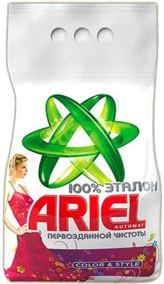 Стиральный порошок Ariel 100% Эталон Color (Автомат, 9кг)