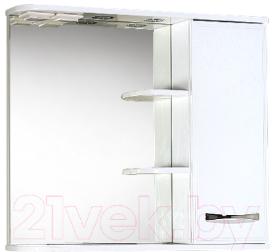 Шкаф с зеркалом для ванной Акваль Виола 80 / AV.04.80.00.R