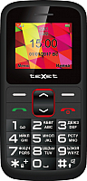 Мобильный телефон Texet TM-B217 (черный/красный) - 