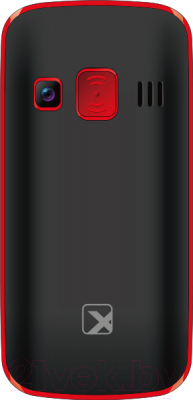 Мобильный телефон Texet TM-B217 (черный/красный)