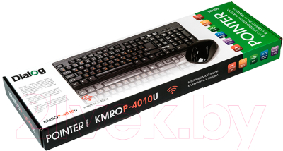 Клавиатура+мышь Dialog Pointer KMROP-4010U