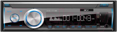 Бездисковая автомагнитола ACV AVS-1719B (синий)