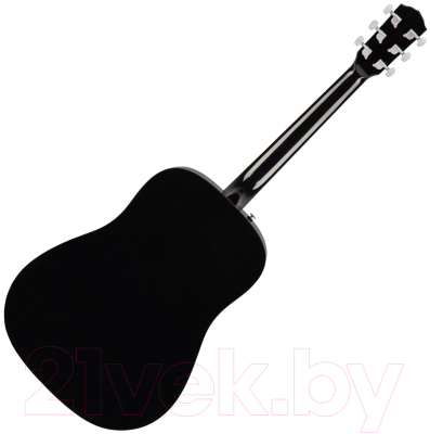 Акустическая гитара Fender CD-60S Black