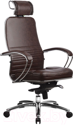 Кресло офисное Metta Samurai KL-2 (коричневый)