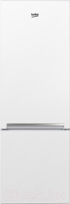 Холодильник с морозильником Beko RCSK250M00W