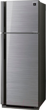 Холодильник с морозильником Sharp SJ-XP39PG-SL