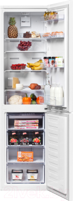 Холодильник с морозильником Beko RCNK335K00W