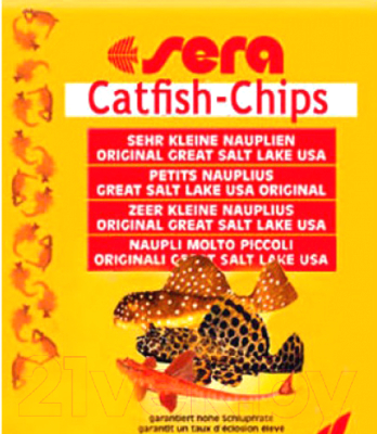 Корм для рыб Sera Catfish Chips 513