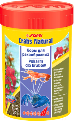 Корм для рыб Sera Crabs Natural 556
