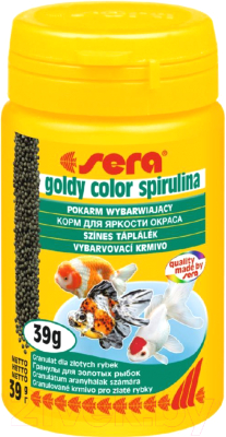 Корм для рыб Sera Goldy Color Spirulina 881