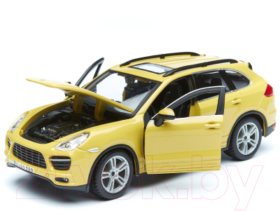 Масштабная модель автомобиля Bburago Порше Кайен Турбо / 18-21056 - Цвет зависит от партии поставки