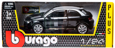 Масштабная модель автомобиля Bburago Ауди A1 / 18-21058 (черный)