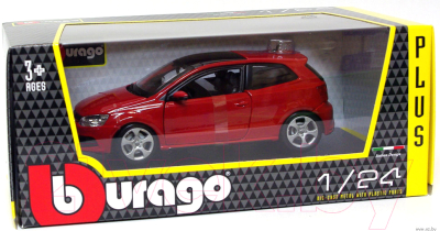 Масштабная модель автомобиля Bburago Фольксваген Поло / 18-21059 - товар по цвету не маркируется