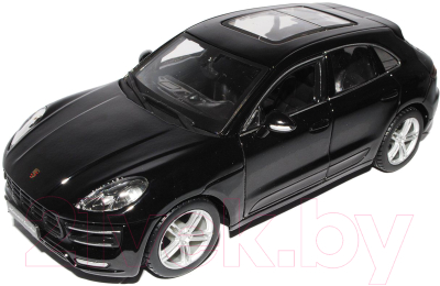Масштабная модель автомобиля Bburago Порше Макан / 18-21077 (черный)