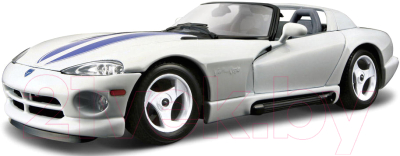 Масштабная модель автомобиля Bburago Додж Вайпер RT/10 / 18-22024 - Цвет зависит от партии поставки