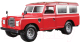 Масштабная модель автомобиля Bburago Лэнд Ровер / 18-22063 (красный) - 