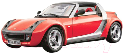 Масштабная модель автомобиля Bburago Смарт родстер / 18-22064 - Цвет зависит от партии поставки