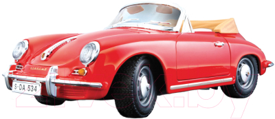 Масштабная модель автомобиля Bburago Порше 356B (1961) / 18-22078 - Цвет зависит от партии поставки