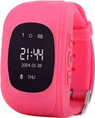 Умные часы детские Smart Baby Watch Q50 (розовый)