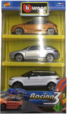 Набор игрушечных автомобилей Bburago Street Fire / 18-30073